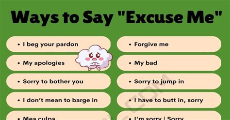 youtube excuse me|How to Say and Use EXCUSE ME in English.